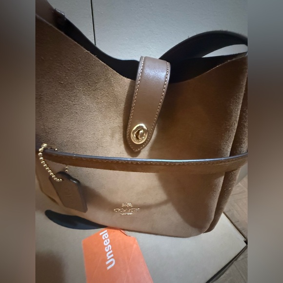 Coach Suede Sienna Hadley Crossbody - Picture 2 of 15